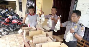8 Karton Cap Tikus Di Sita Polres Maba