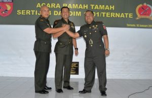 Dandim 1501 Ternate Berganti