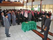 164 Orang PNS Di Lantik Hari Ini