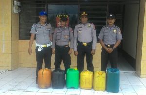 Modus Baru Penyelundupan Miras Digagalkan Pospam Nusa Jaya