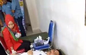 BNNP Malut sambut HANI dengan Donor Darah