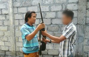 Satgas Opster Tobelo Kembali Amankan Senpi dari Warga