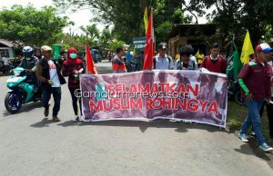 Galang Dana untuk Rohingya Mahasiswa Desak Presiden Usir Duta Besar Myanmar
