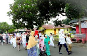 Peringatan Tahun Baru Islam 1 Muharram 1439 di HalBar Kapolres Himbau Orang Tua Menjaga Anaknya