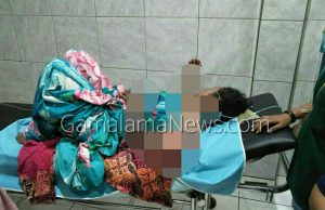 Rumah Terbakar, Pemilik Rumah Dilarikan Kerumah Sakit