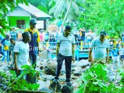 Walikota Ternate Tinjau Lokasi Bencana Banjir