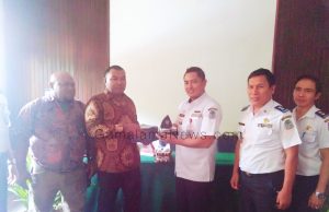 Koordinasi One Way Traffic Dua Anggota Dekot Ternate ke Manado