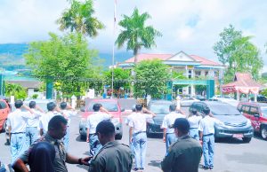 Alasan Terlambat, Belasan Siswa SMA Terjaring Razia Satpol PP