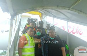 Terduga Pelaku Foto Mesum Tiba di Ternate