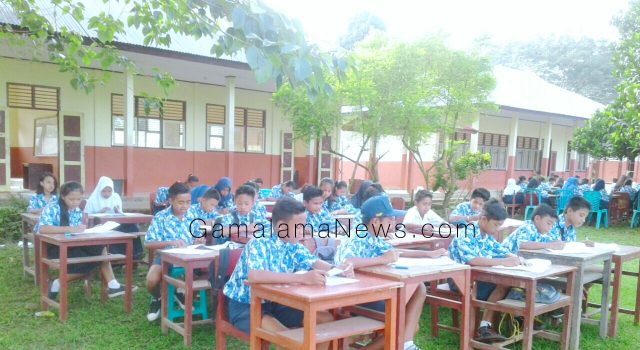 Digoyang Gempa Sekolah di Halbar Diliburkan