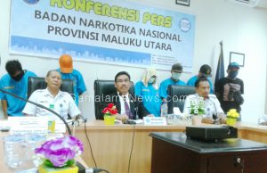 BNNP Malut Ringkus 5 Terduga Pengedar Shabu