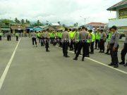 Polres Gladi PAM Rute Kunjungan Jokowi
