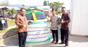 BSM KC Bacan Bantu Mobil ke Pemkab Halsel