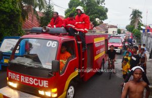 Disangka Kebakaran, Tiga Unit Mobil Pemadam Kebakaran Dikerahkan