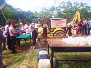 Ratusan Liter Miras Dimusnahkan Polres Halsel