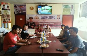 Polres Halbar Launching Website