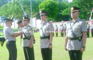 Serah Terima Jabatan di Polres Halsel