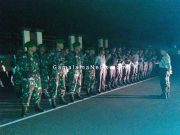 Jelang Pilkada Serentak, Personil Gabungan Polda Malut dan Kodim 1501/Ternate Gelar Patroli