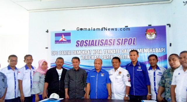 12 Partai Pengurus Dewan Pimpinan Cabang Kota Ternate di Verifikasi Faktual