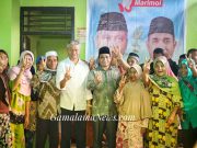 Kampanye Perdana di Zona Dua, BUR-JADI Optimis Raih Suara Terbanyak di Halbar