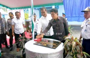Dirjen Perhubungan Laut Resmikan Pelabuhan Mutui