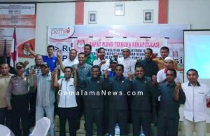 KPUD Halbar Rapat Pleno Terbuka Rekapitulasi