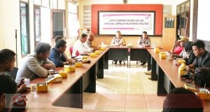 Ingin Bersinergi, Polres dan KJH Gelar Coffe Morning