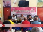 Polres Halbar Deklarasi Pilkada Damai bersama Tim 4 Paslon Cagub-Cawagub Malut