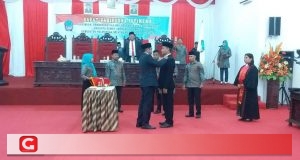PAW Rifal Resmi Diparipurnakan