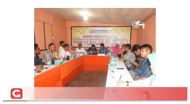 Panwaslu Taliabu Gelar Rapat Stakeholder Jilid II