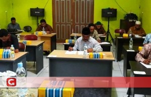 Kemenag Halbar Tes Tertulis Bagi Calon Petugas Haji