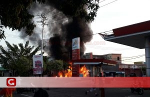 Ini Kronologis Kebakaran Kios di Kalumata Ternate