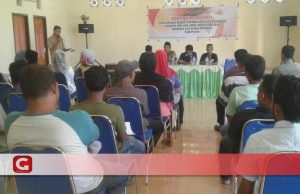 Rapat Koordinasi, Ketua Panwascam Oba Ajak Masyarakat agar Lebih Aktif Melakukan Pengawasan