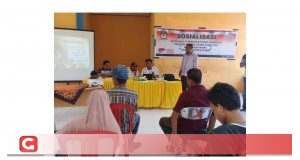 Sosialisasi KPU Ternate di 6 Kelurahan Di Pulau Hiri