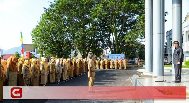 Apel Gabungan, Sekda Warning OPD