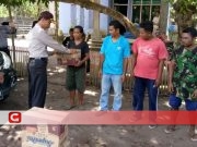 Kapolres Halbar Silaturahmi dengan Korban Gempa