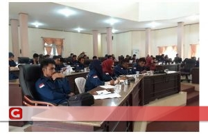 Mahasiswa Jurusan Ilmu Pemerintahan UMMU Malut Berkunjung ke DPRD Halbar