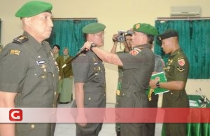 Tongkat Kepemimpinan Kodim 1501 Ternate Berganti