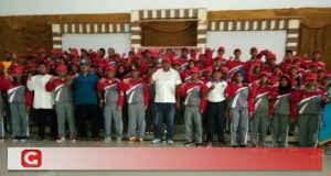 Iswan Lepas Kontingen Popda IX Halsel