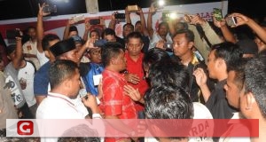 Panwaslu Taliabu Cegat Muhaimin Syarif Saat Berkampanye
