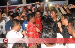 Panwaslu Taliabu Cegat Muhaimin Syarif Saat Berkampanye