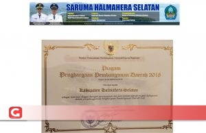 Halsel Terima Penghargaan Dari Presiden RI