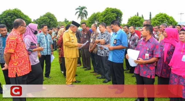 Walikota Tidore Pantau Langsung Kehadiran ASN di Hari Pertama Masuk usai Cuti Bersama