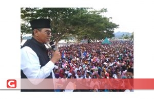 Ribuan Massa Banjiri Kampanye Akbar MK-MADJU