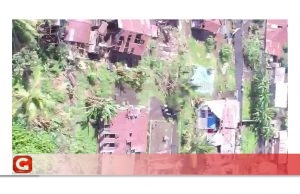 Puting Beliung Terjang Efi-Efi, 64 Rumah Rusak Parah dan 1 Orang Anak alami Patah Tangan