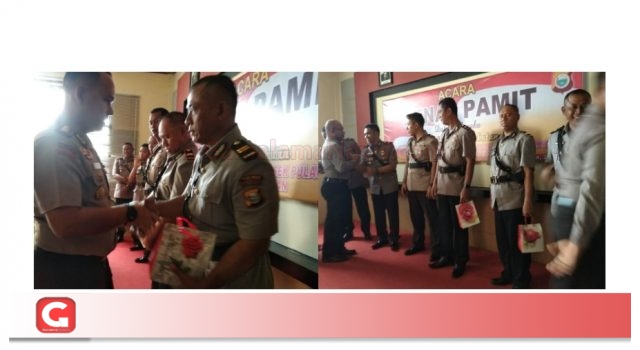 Tujuh Tahun Mengabdi Waka Polres Masuk Polda