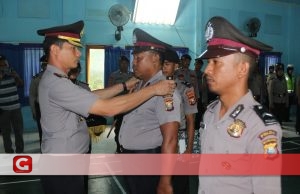 Personil Polres Tidore Kepulauan Naik Pangkat