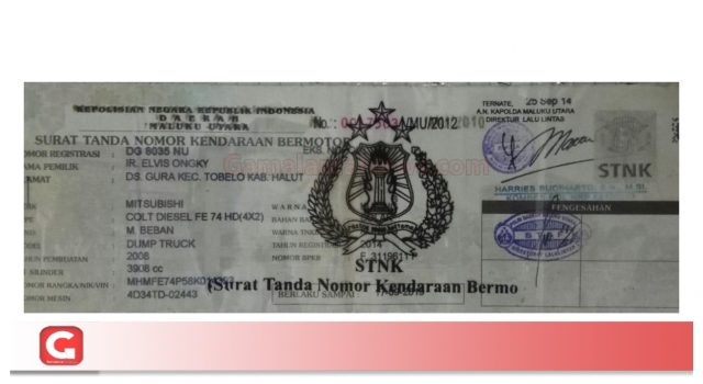 Operasi Gabungan di Halbar Temukan Kendaraan Diduga Mengunakan Pajak Palsu