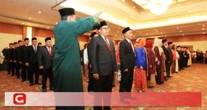 Dua Anggota Bawaslu Malut Resmi Dilantik