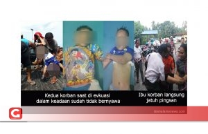 Tewas Bersamaan Saat “Batobo”, Ibu Korban Langsung Jatuh Pingsan